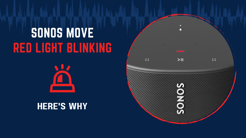 Indeholde Revolutionerende jury Sonos Move Red Light Blinking (Here's Why) - AudioGrounds