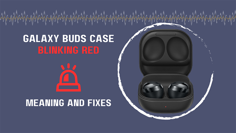 Galaxy Buds Silicone Case-Cover, Crimson Mobile Accessories - GP-BSBP510CRI