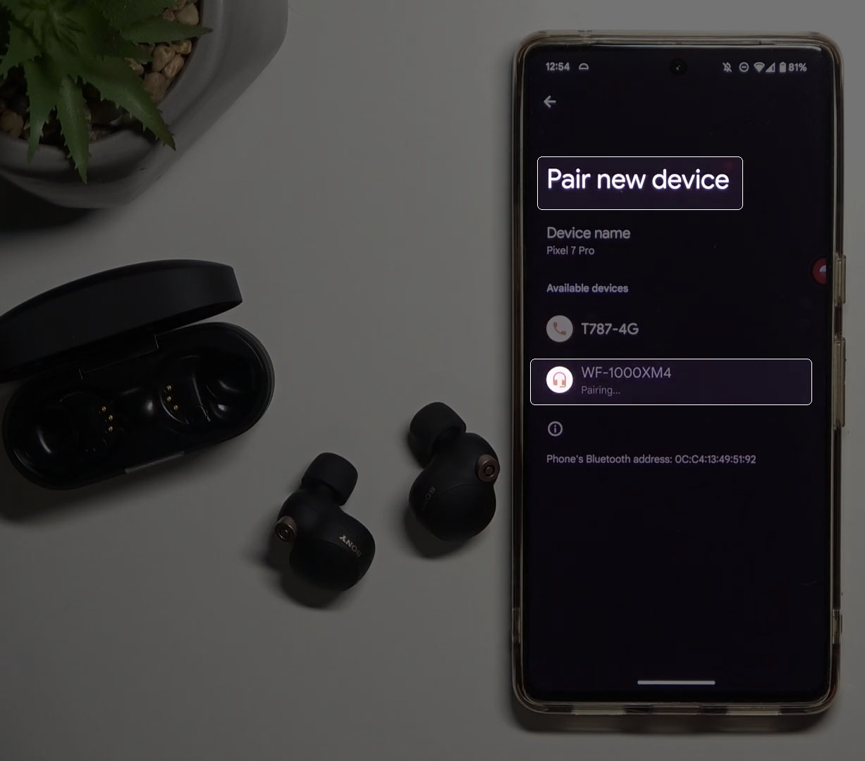 How to Connect Sony WF1000XM4 to Apple Watch. 