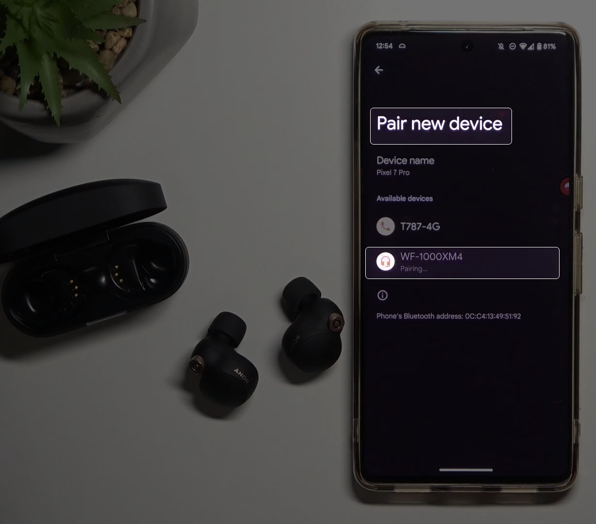 How To Pair Sony WF1000XM4 (iPhone, Android, PC & Mac)