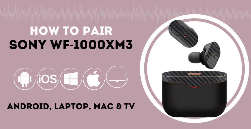 How To Pair Sony WF-1000XM3? (Laptop, Mac, Android & TV)