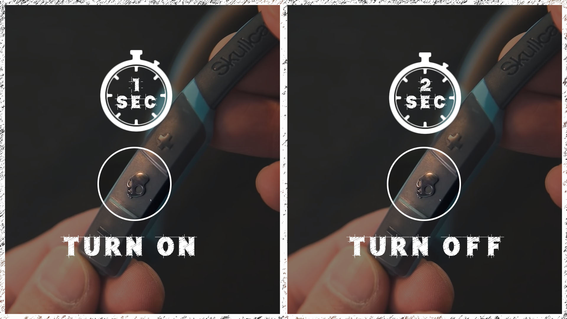 How To Turn ON/OFF Skullcandy Wireless Earbuds? (All Models) AudioGrounds
