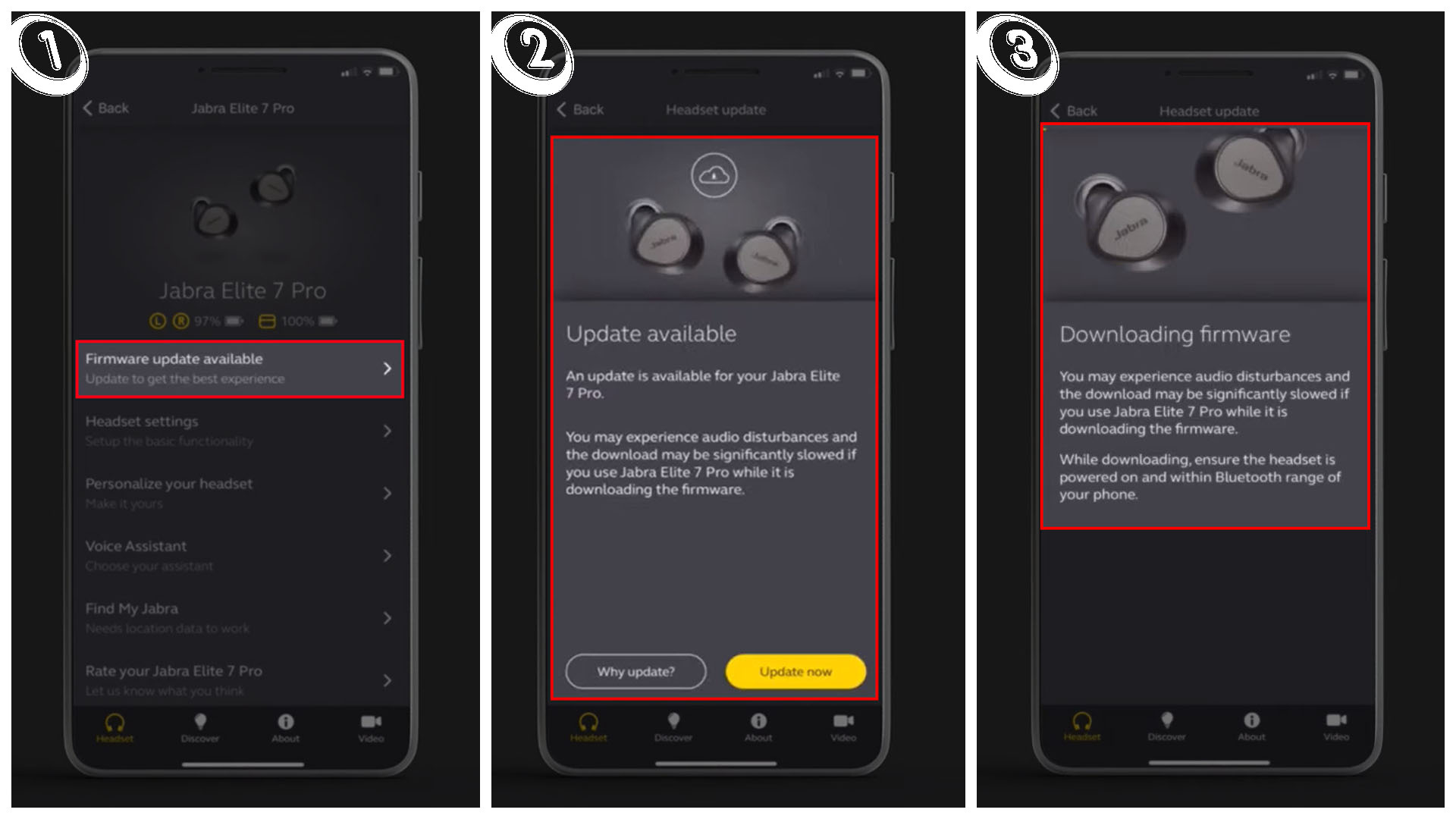 Jabra Elite 7 Active & Pro Earbuds One Side Not Working (Left/Right)